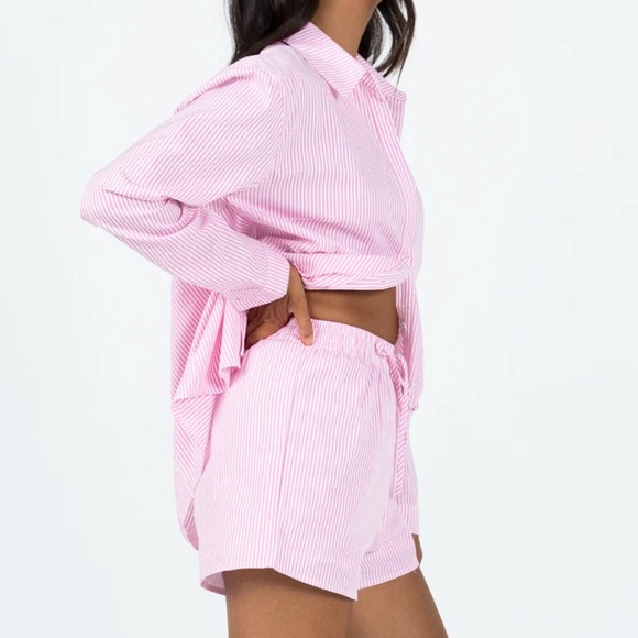 Princess Polly pink stripe set - Picture 5 of 7